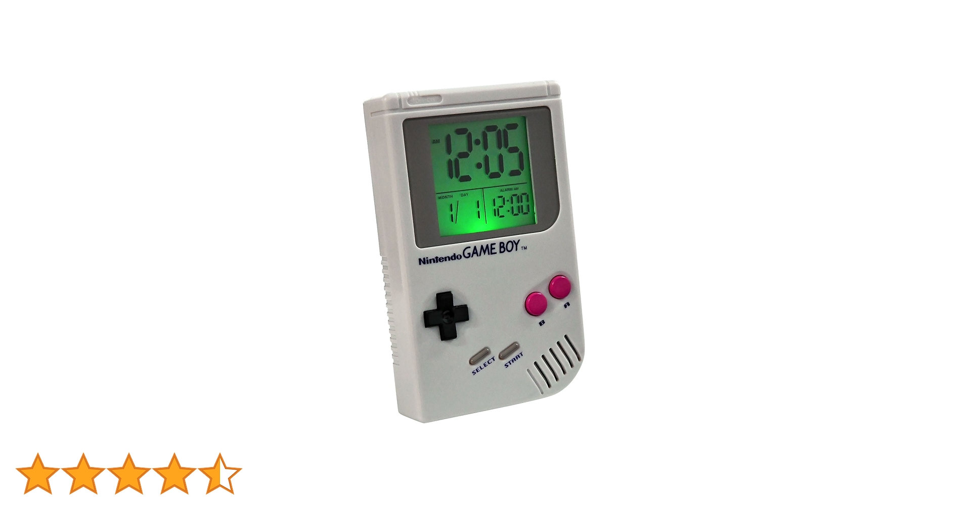 Amazon | Paladoneによるゲームボーイ公式目覚まし時計 | ゲームソフト